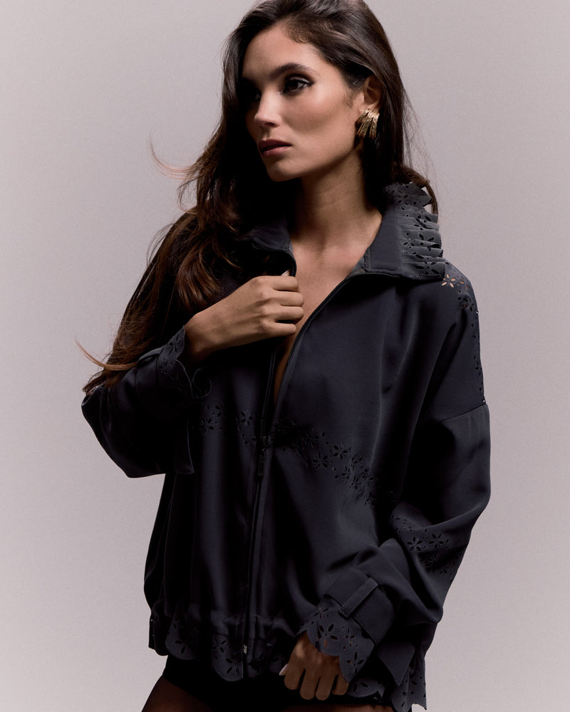 FAQRA FLOWER JACKET - FW25 - Alexandra Rafie