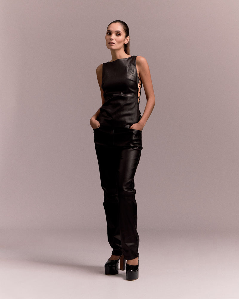 EMMA BLACK TOP - FW25 - Alexandra Rafie