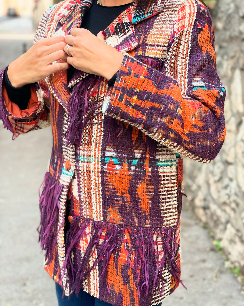 Charly Orange Jacket - FW24 - Alexandra Rafie