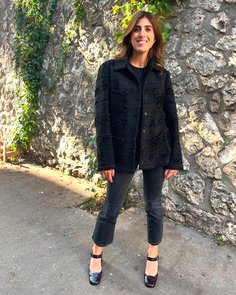 Maud Black Jacket - FW24 - Alexandra Rafie