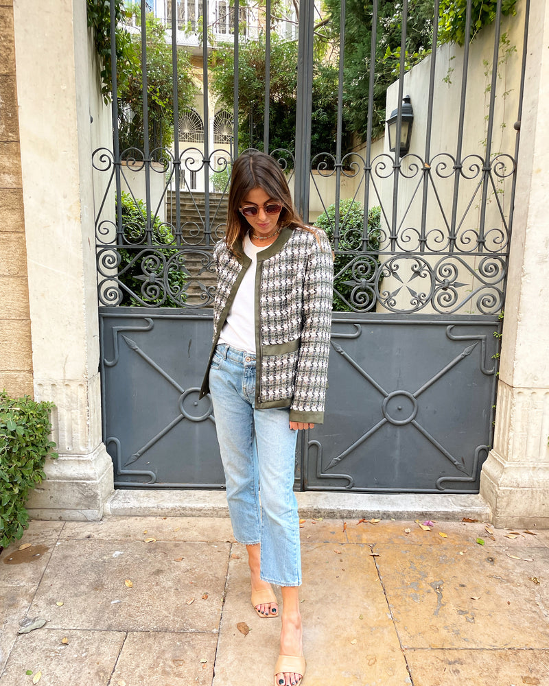 Sara Kaki Jacket - SS23 - Alexandra Rafie