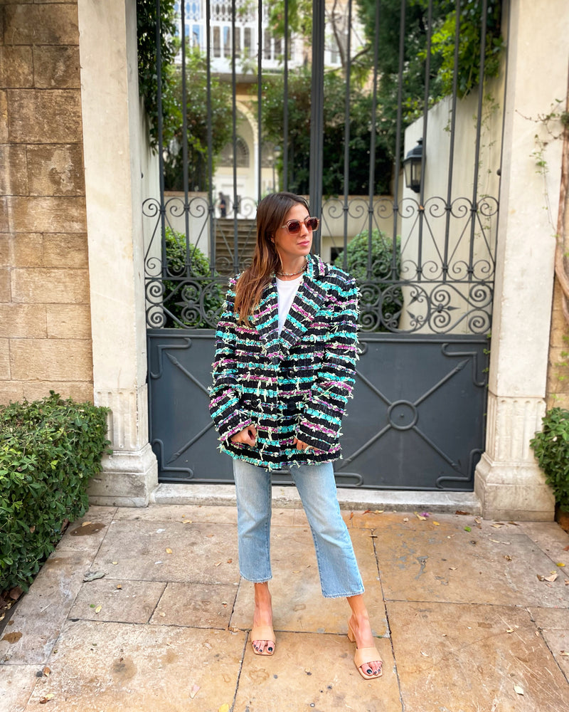 Steph Black Blazer - FW22 - Alexandra Rafie