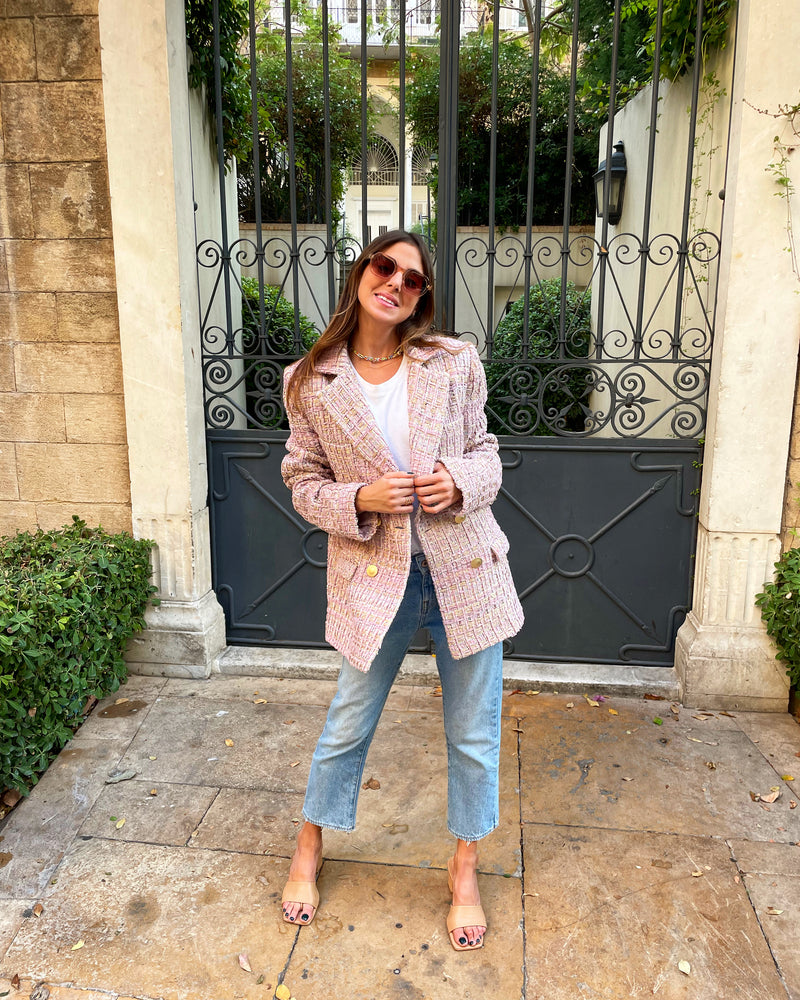 Steph Pink Blazer - FW22 - Alexandra Rafie