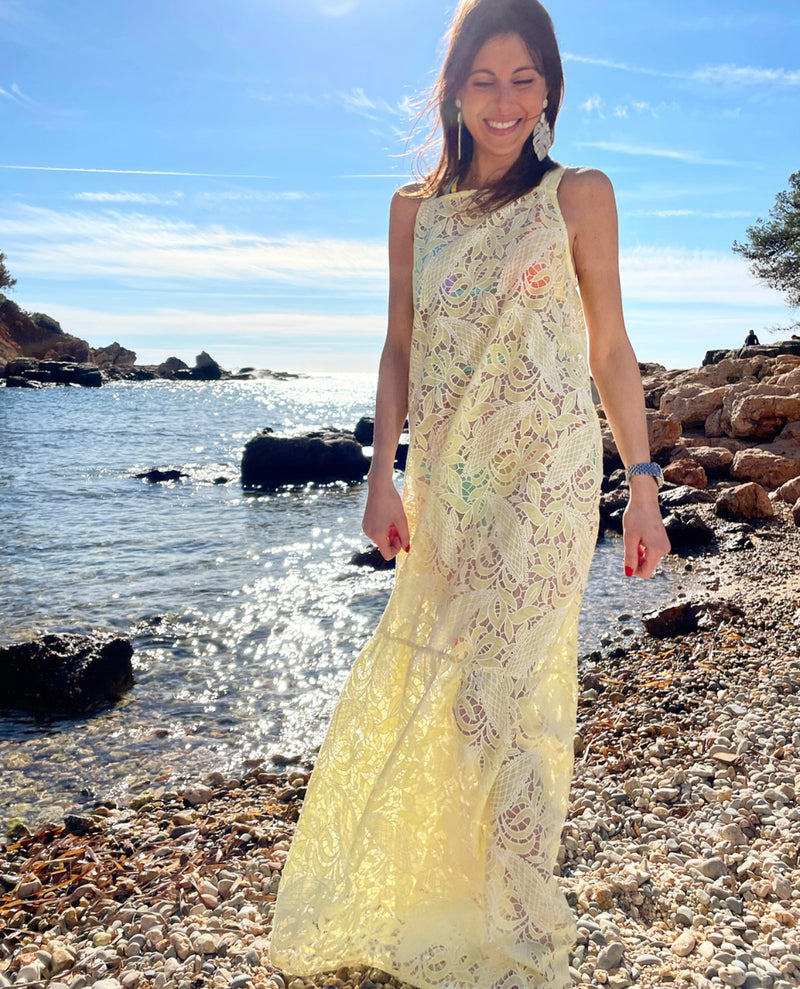 Chris Yellow Dress - SS22 - Alexandra Rafie