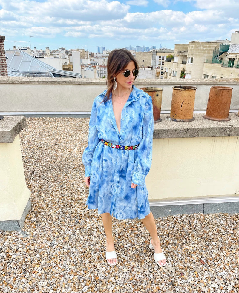 Giulia Tie & Dye Dress - SS21 - Alexandra Rafie