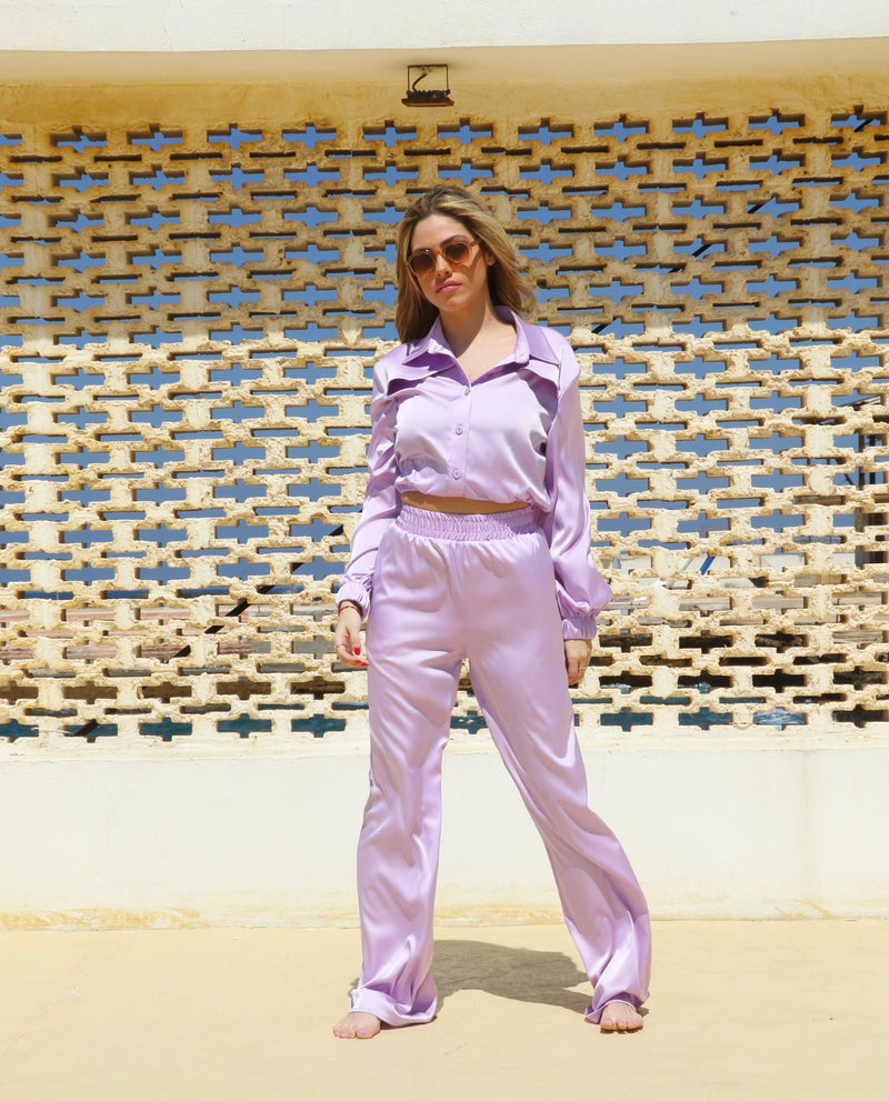 Capri Lila Shirt - SS23 - Alexandra Rafie