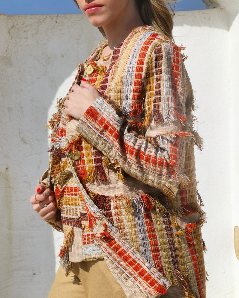 Jodie Camel Jacket - SS23 - Alexandra Rafie