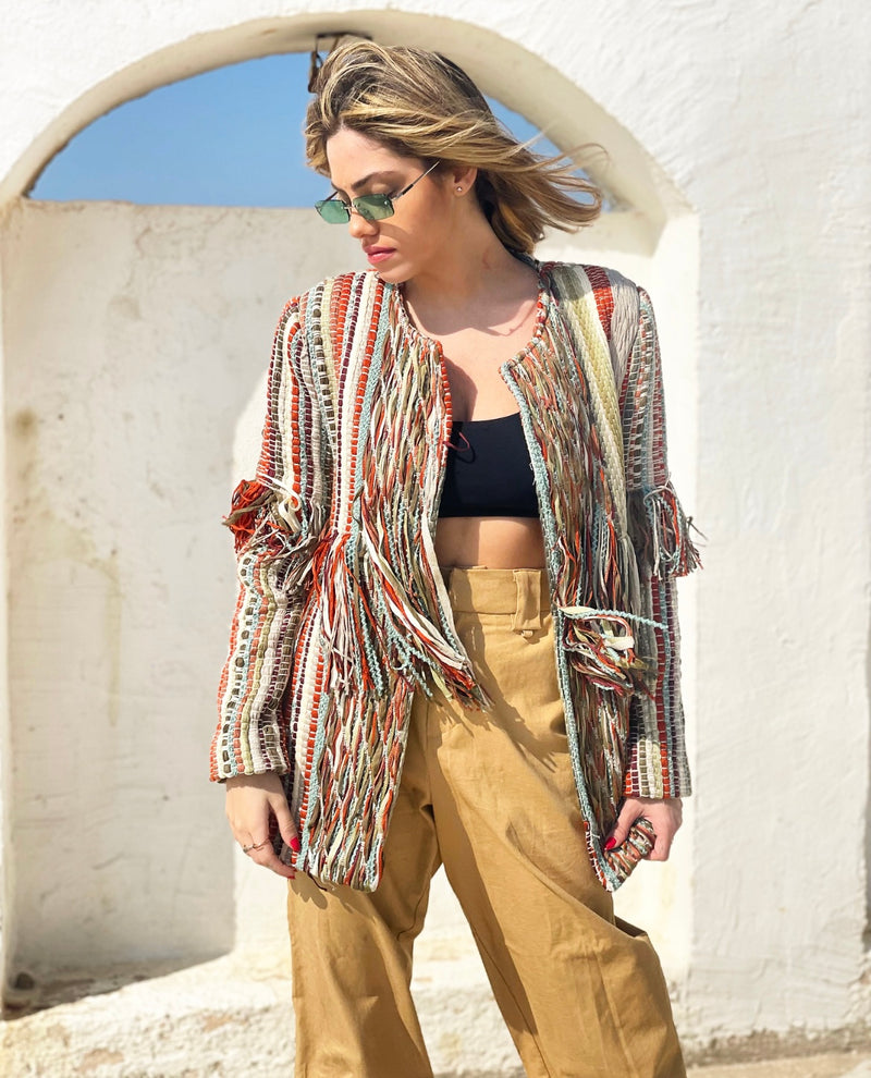 Jocy Kaki Jacket - SS23 - Alexandra Rafie