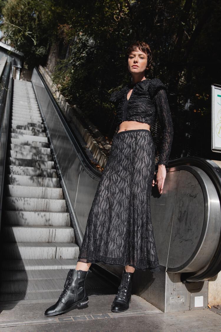 Vague Skirt - FW19 - Alexandra Rafie