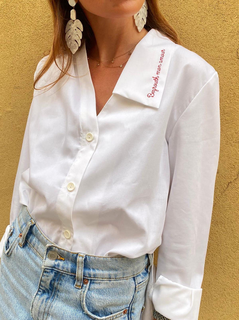 Beyrouth mon amour Shirt - SS20 - Alexandra Rafie